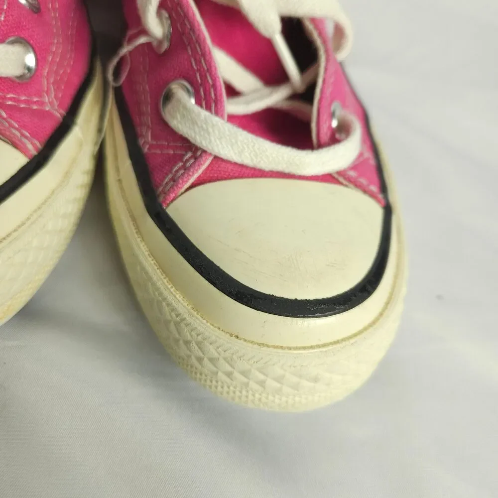 Converse Chuck 70 High Top Lucky Pink Sneakers Mens 4 Womens 6 EU 36.5 - Picture 2 of 11